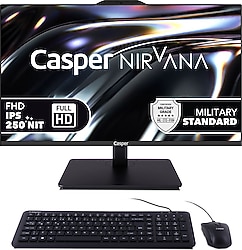 Casper Nirvana A80.1362-CF00A-V-S i7-13620H 24 GB 1 TB SSD UHD Graphics 23.8" Full HD All in One PC
