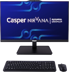 Casper Nirvana A90.1362-BF00A-V-S i7-13620H 16 GB 1 TB SSD UHD Graphics 23.8" Full HD All in One PC