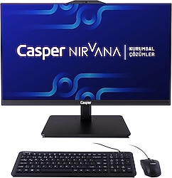 Casper Nirvana A90.1362-CV00A-V-S i7-13620H 24 GB 500 GB SSD UHD Graphics 23.8" Full HD All in One PC