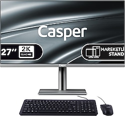 Casper Nirvana A97.210H-BF00X-V-G Core 5 210H 16 GB 1 TB SSD Intel Graphics 27" QHD All in One PC