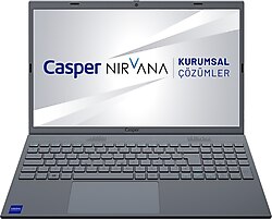 Casper Nirvana C600.1165-BV00R-G-F i7-1165G7 16 GB 500 GB SSD Iris Xe Graphics 15.6" Full HD Notebook