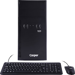 Casper Nirvana N200 N2H.1010-8U00X-00A i3-10100 8 GB 250 GB SSD UHD Graphics 630 Masaüstü Bilgisayar