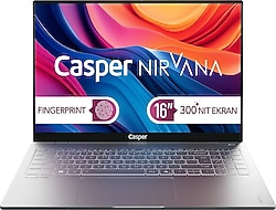 Casper Nirvana S100.270H-BX00A-G-F Core 9 270H 16 GB 2 TB SSD Intel Graphics 16" WUXGA Notebook