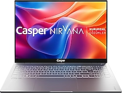Casper Nirvana S200.1342-BX00A-G-F i5-13420H 16 GB 2 TB SSD UHD Graphics 16" WUXGA Notebook