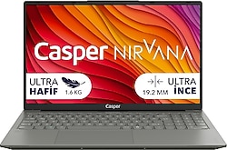 Casper Nirvana X650.1362-CV00A-G-F i7-13620H 24 GB 500 GB SSD UHD Graphics 15.6" Full HD Notebook