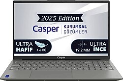 Casper Nirvana X700.7430-BF00A-G-F Ryzen 5 7430U 16 GB 1 TB SSD Radeon Graphics 15.6" Full HD Notebook
