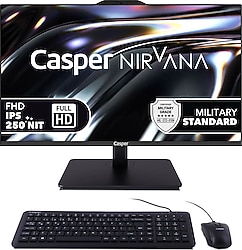 Nirvana A80.1315-BF00X-V-S i3-1315U 16 GB 1 TB SSD UHD Graphics 23.8" Full HD All in One PC