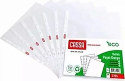 Cassa Eco 35 Mikron 100'lü A4 Poşet Dosya
