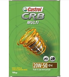 Castrol CRB Multi 20W-50 CF-4 18 lt Motor Yağı - 2021