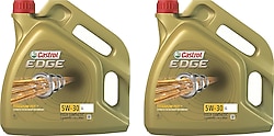 Castrol Edge 5W-30 LL 2'li 4 lt Motor Yağı