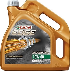 Castrol Edge Supercar 10W-60 4 lt Motor Yağı - 2023