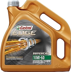 Castrol Edge Supercar 10W-60 4 lt Motor Yağı - 2024