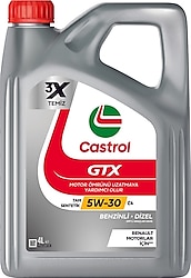 Castrol GTX 5W-30 C4 4 lt Motor Yağı - 2024