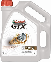 Castrol GTX LPG 20W-50 3 lt Motor Yağı - 2024