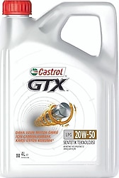 Castrol GTX LPG 20W-50 4 lt Motor Yağı - 2025