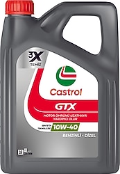 Castrol GTX Ultraclean 10W-40 A/B 4 lt Motor Yağı - 2024