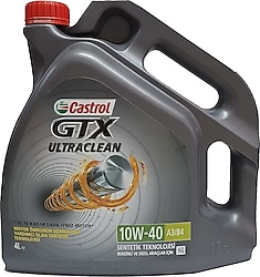 Castrol GTX Ultraclean 10W-40 A3/B4 4 lt Motor Yağı - 2023