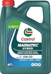 Castrol Magnatec Hybrid 0W-20 4 lt Motor Yağı - 2026