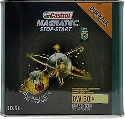 Castrol Magnatec Stop Start 0W-30 D 10.5 lt Motor Yağı