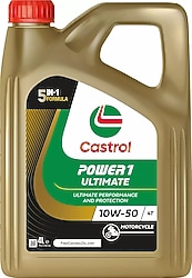 Castrol Power 1 Ultimate 4T 10W-50 4 lt Motosiklet Yağı
