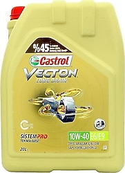 Castrol Vecton Long Drain 10W-40 E6/E9 20 lt Motor Yağı - 2025