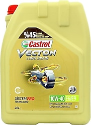 Castrol Vecton Long Drain 10W-40 E6/E9 20 lt Motor Yağı - 2023