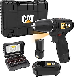 Cat DX1160 12 V Çift Akülü 2 Ah Matkap