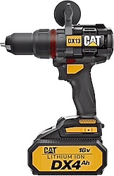 Cat DX13 18 V 5 Ah Tek Akülü Darbeli Matkap