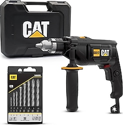 Cat DX17.1 750 W Darbeli Matkap + 8 Parça Aksesuar
