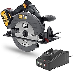 Cat DX53BC 18 V 2 Ah 185 mm Tek Akülü Daire Testere