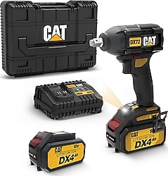 Cat DX72 Çift Akülü 4 Ah Darbeli Somun Sıkma Makinesi