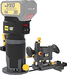Cat DX82B 18 V 6 mm Aküsüz Avuç İçi El Frezesi
