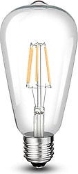 Cata CT-4353 8 W E27 3'lü Rustik LED Ampul