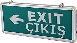 Cata CT-9166 Exit Uyarı Levhası Armatürü