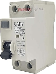 Cata CT-9641 2x300 mA Monofaze Kaçak Akım Rölesi