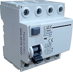 Cata CT-9644 4x63A 30 mA Kaçak Akım Rölesi