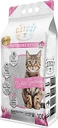 Catcat Bebek Pudrası Kokulu 10 lt Bentonit Kedi Kumu