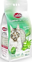 Catlife Aloe Veralı 10 lt Bentonit Kedi Kumu