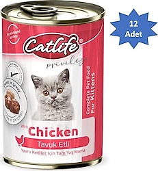 Catlife Kitten 400 gr 12'li Yavru Konserve Kedi Maması