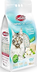 Catlife Marsilya Sabunlu 10 lt Bentonit Kedi Kumu