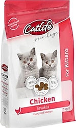 Catlife Tavuklu 1 kg Yavru Kedi Maması