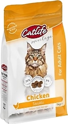 Catlife Tavuklu 1 kg Yetişkin Kedi Maması