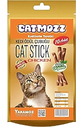 Catmozz Tavuklu 10'lu Stick Kedi Ödül Maması