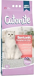 Catonite Lavanta Kokulu 5 lt Bentonit Kedi Kumu