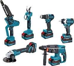 CatPower 1560 3 Akülü 4 Ah Elektrikli El Aletleri Seti