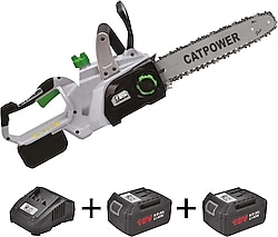 CatPower 2096 Çift Akülü 4 Ah Motorlu Testere
