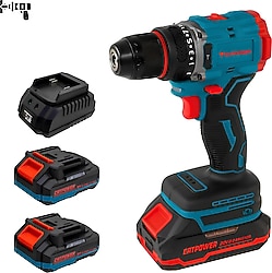 CatPower CAT1325 Çift Akülü 2 Ah Darbeli Matkap