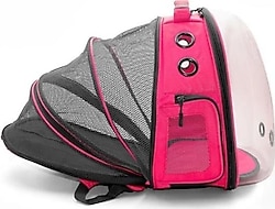 Cattie 25X60X40 cm Pembe Kedi Taşıma Çantası