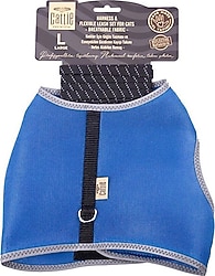 Cattie Havalı Dokuma L 1.5x30-40 cm Mavi Göğüs Kedi Tasması