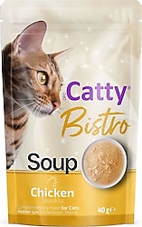Catty Bistro Tavuklu 40 gr Kedi Çorbası